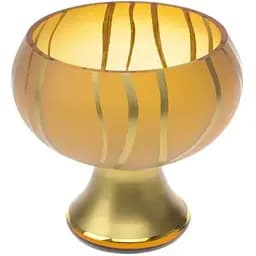 Цукерниця на ніжці Капо Амбер 17cm NGD64CANDY