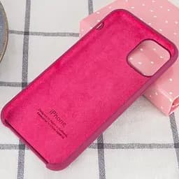 Чохол Silicone Case AA для Apple iPhone 11 Pro 5.8" Бордовий / Maroon - мініатюра 3