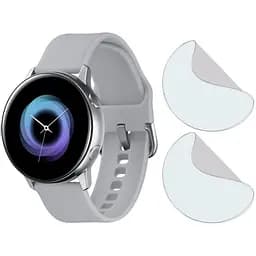 Защитная пленка для Samsung Galaxy Watch Active 40mm Silver - 2шт прозрачная Watchbands (WB000A40PL2-SILVER)