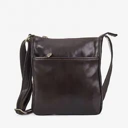 Шкіряна чоловіча сумка VIRGINIA CONTI 22х24х4 см sum0023786