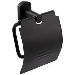 Держатель для туалетной бумаги Qtap Liberty BLM 1151 Черный матовый