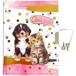 Блокнот дитячий Malevaro Друзі на замочку 178 x 133 мм 56 аркушів у лінійку (361815-U)