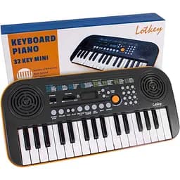 Детский музыкальный инструмент 32 Мини-игрушечная клавиатура для фортепиано