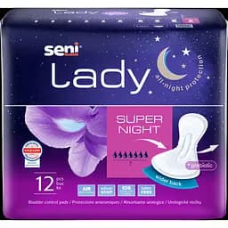 Прокладки урологические Seni Lady super night.(12 шт.)