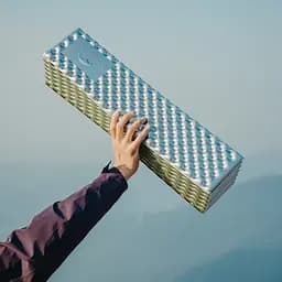 Килимок складаний подвійний IXPE Naturehike CNK2450WS044, алюмінієва плівка, 200x120х1,8 см, синій - мініатюра 7