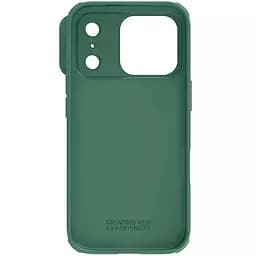 Карбонова накладка Nillkin CamShield Pro для Apple iPhone 17 Pro (6.3) Deep Green - мініатюра 5