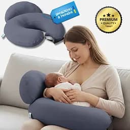 Подушка для годування Sei Design диванчик темно-сірий 60х70х16 см (8000036177_темно-сірий) - мініатюра 11