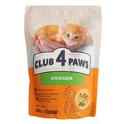 Сухой корм для котят Club 4 Paws курица 300 г