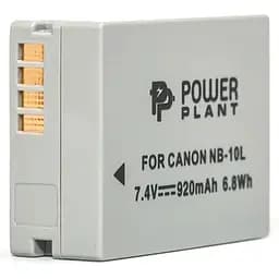 Аккумулятор PowerPlant Canon NB-10L 920mAh