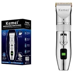 Машинка для стрижки волосся та бороди Kemei KM-4009 професійна акумуляторна бездротова