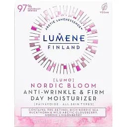 Крем для обличчя Lumene Lumo Nordic Bloom Anti-wrinkle & Firm Day Moisturizer денний проти зморшок для еластичності шкіри 50 мл - мініатюра 2