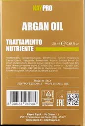 Рідкі кристали з аргановою олією для сухого волосся KayPro Argan Oil 20 мл - мініатюра 2