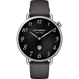Смарт-годинник Xiaomi Watch S4 41mm Fluororubber Strap Black (BHR07VRGL) [148152] - мініатюра 3