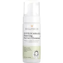 Очищувальна пінка для вмивання Hollyskin Glycolic AHA Acid Foaming Facial Cleanser 150 мл