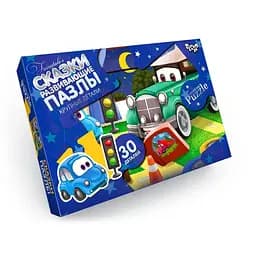 Детские пазлы-макси Ретро авто Mx30-07-15, 30 элементов