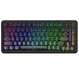 Ігрова магнітна клавіатура MAMBASNAKE M82 HE / Hall Effect / Magnetic Switch / 75% / Rapid Trigger / Black