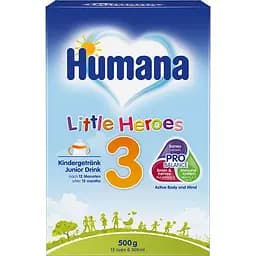 Суха дитяча молочна суміш Humana 3 для дітей від 12 місяців 500 г (963012)