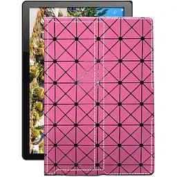 Чехол StatusCASE из экокожи для планшета Adronix MT104 Розовый ромб