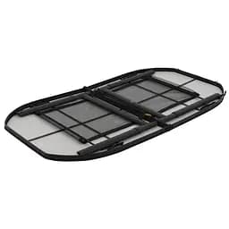 Складний стіл Bo-Camp Northgate Oval 150x80 cm Black/Grey (1404188), Сірий - мініатюра 9