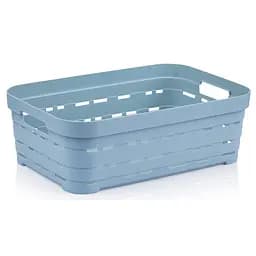 Кошик Idea Home Pyramid без кришки 8.2 л 36x24x12 см блакитний (00615 Blue)