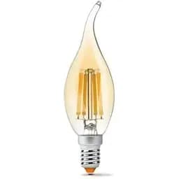 Лампочка Videx Filament C37FtA 6W E14 2200K 220V (VL-C37FtA-06142)