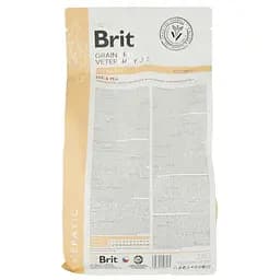 Сухий корм для дорослих собак Brit VetDiets Grain Free Hepatic при хворобі печінки з яйцем, горохом, бататом та гречкою 2 кг - мініатюра 3