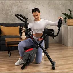 Велотренажер Hop-Sport HS-3030X Apeks X-Bike сірий - мініатюра 4
