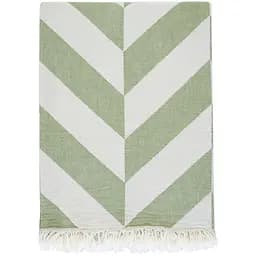 Плед-накидка Barine Fishbone Throw Green Eyes 180х130 см зелений (2000022091381)