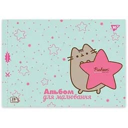 Альбом для малювання Yes Pusheen 130590 28 аркушів М'ятний