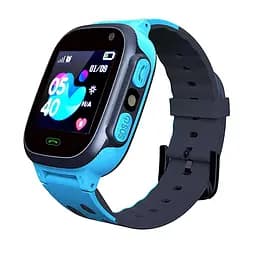 Смарт-годинник телефон дитячі Smart Watch S1 з відеодзвінком GPS SIM-карта Blue (18581)