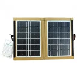 Солнечная панель трансформер CcLamp CL-670 7Вт зарядка от солнца Solar Panel Песочные