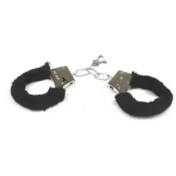 Наручники БДСМ. Металеві наручники з хутром