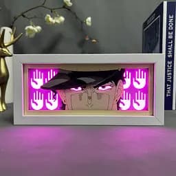 Світильник нічник 3D ДжоДжо Джотаро JoJo Joutarou 20 см NL3D JJ J