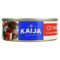 Скумбрія Kaija в томатному соусі ключ 240 г - мініатюра 2