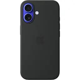 Чехол Apple Silicone Case with MagSafe для iPhone 16 Black (MYY13ZM/A) [116202]