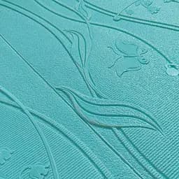 Самоклеюча 3D панель конвалія блакитна 700x700x5 мм - мініатюра 3