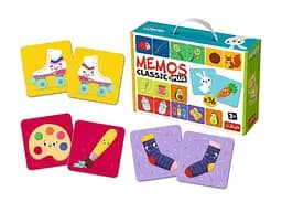 Настільна гра Trefl Мемо Класичні. Логіка (Memos Classic+ Logika) (02272) - мініатюра 5