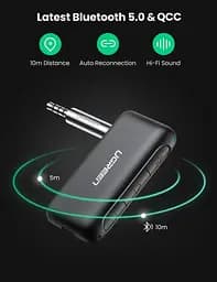 Bluetooth-ресивер UGREEN CM276 Bluetooth 5.0 Receiver Audio Adapter (UGR-70303) - мініатюра 3