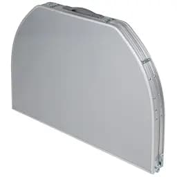 Складний стіл Bo-Camp Premium Oval 150x80 cm Grey (1404405), Сірий - мініатюра 4