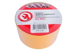 Скотч двосторонній універсальний Intertool 50 мм х 5 м пропілен - мініатюра 2