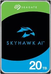 Накопитель Seagate HDD SATA 20.0TB SkyHawk AI Surveillance 7200rpm 256MB (ST20000VE002)