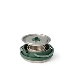Набір посуду Sea to Summit Detour Stainless Steel Kettle Cook Set w/Sack з чохлом Різнокольоровий - мініатюра 4