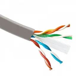 Кабель для внешней прокладки Atcom Standard UTP, 4х2х0.51 мм, CAT6, 1Gb/s, СCA, 305м (88414)