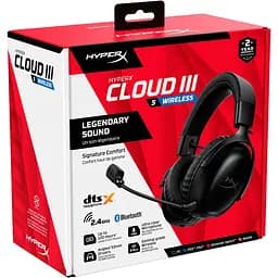 Ігрові навушники HyperX Cloud III S Black (A59YZAA) [143040] - мініатюра 9