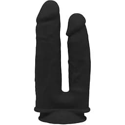 Двойной фаллоимитатор Real Love Double Penetrator 19.5 см черный