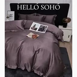 Комплект постільної білизни Soho Boutique євро Сircle Plum (A130088) - мініатюра 2