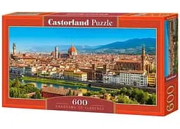 Пазл Castorland puzzle Панорама Флоренції, Італія, 600 ел. (панорама) (B-060078)