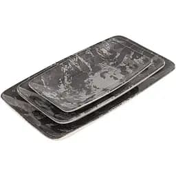 Набір блюд Alba ceramics Graphite, чорний, 3 шт. (769-019)