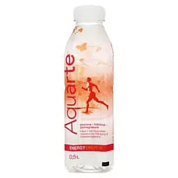 Вода Aquarte Енергія з екстрактом гібіскусу та гуарани зі смаком гранату 500 мл