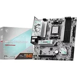 Материнська плата MSI B840M Gaming PLUS WIFI6E sAM5 B840 4xDDR5 M.2 HDMI WiFi BT mATX - мініатюра 6